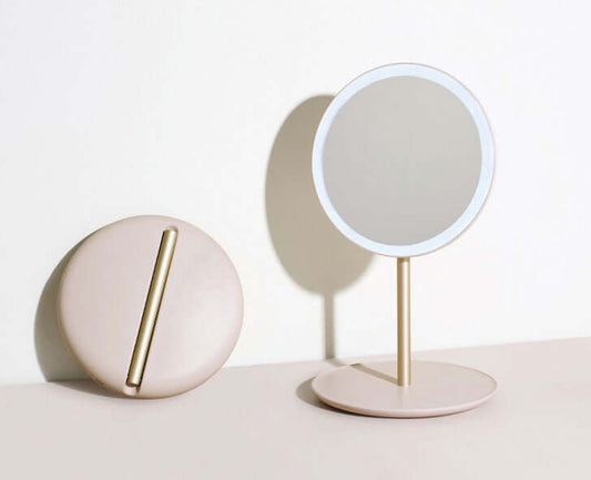 LED Folding Mirror