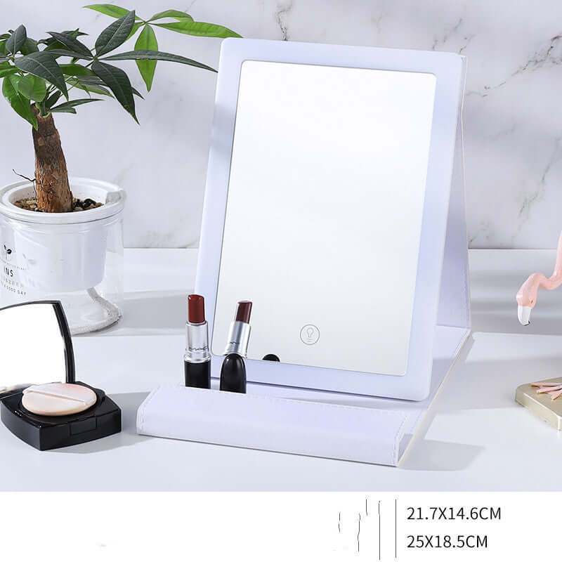 Miroir de maquillage portable