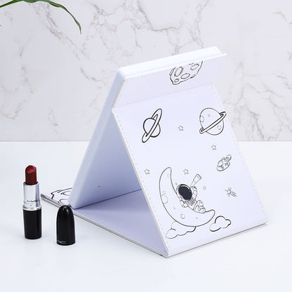 Miroir de maquillage portable